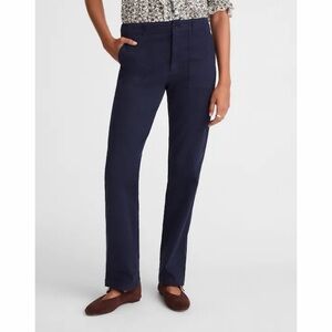 NWT! Madewell - Utility Straight-Leg Pants - Midnight Navy - Size 31